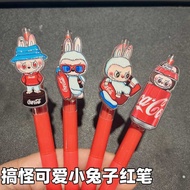 Creative and funny cartoon tudent gel high aethetic value, cute bunny red pen, pecial for