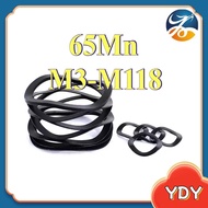 65MN Manganese Steel Wave Washer, Spring Elastic Bearing Wave Washer, Wave Wave Washer, Black Wave W