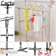 CACTU 1Pc Tube Connector, Fixed Clamp Clothes Display Rack Pipe Joint, Durable Stainless Steel 25mm 32mm Furniture Hardware Rod Support Pipe