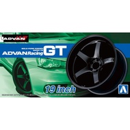 Car Model 1/24 Aoshima 19 Inch Wheel - Advan Racing GT Plamo Modelkit Sport Rims