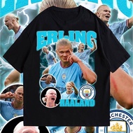 Haaland Mancity Shirt Sharp Pattern cotton 1 s-5xl T-Shirt s-5xl