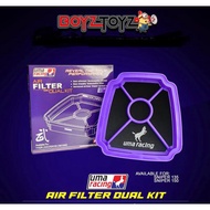 Uma Air filter Dual kit Sniper150/Sniper155