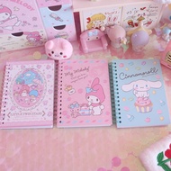 Sanrio Loose-leaf Notebook Pocket Notebook Cute Notebook Kuromi Loose-leaf Notebook Girl Heart Kurom