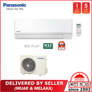 [DELIVERED BY SELLER] Panasonic Air Conditioner PN9WKH 1.0HP, PN12WKH 1.5HP, PN18XKH 2.0HP R32 Air Cond