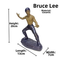 Bruce Lee Martial Arts Ceramic Figurine
