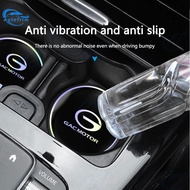 Car Water Coasters Laser Car Reflective Coasters Creative Round Heat Insulation Pads Car Decoration 