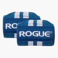 Rogue Wrist Wraps Blue &amp; White Wrap Support Straps Strap Biru Putih 3"