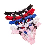 Sylle - Women's Panties Lace Sexy Transparent G String Thong Quality Lingerie CD 009