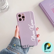 Sofcase Macaron Nama For All Type (MTN-MACARON) Softcase nama Sendiri Custom nama Sendiri Custom cas