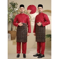 BAJU MELAYU AIMAN NEW ARIVLAS BY SAIRA COLLECTION COTTON OSAKA