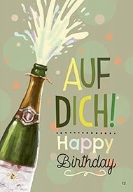 Depesche 0011673-012 - 70th Birthday Card - Unusual Birthday Card with Music, Saying and Moving Elem