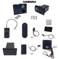 UAENAU 9V Battery Boxes /Compartment Cover Active Bass 8 Styles Pickup Battery