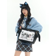 STILLWAWOO Multifunctional Detachable Large Food Amount Small Food Measurement Pain Bag Crossbody Sa