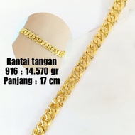 Rantai Mas 9,60% Emas / Kuning Berat 4.570 Gram Panjang 7Cm