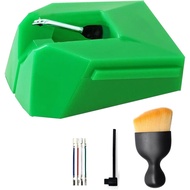 Stylus Gantian AT-VMN95E, Serasi dengan Pemain Rekod Audio-Technica AT-LP120X-USB, untuk Kartrij VM9