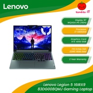 LENOVO LEGION 5 16IRX9 83DG008QMJ Gaming Laptop (16"/WQXGA IPS/240Hz/I7-14650HX/RTX 4060 8GB/1TB SSD
