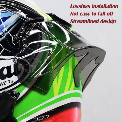 New Motorcycle Helmet Spoiler Big Rear Trim Helmet Spoiler Accessories High-quality New Model For Ar