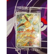 Eevee promo from prismatic evolution etb + card divider (Original)