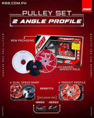 RS8 Pulley Set - TARAGSIT V2.0 - NMAX/Aerox