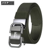 Jeep Spirit 1941 Estd 100% genuine leather belt with brass buckle suitable for mens waist circumfere