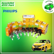 Philips 3200K Halogen Headlight BULB H1 H3 H4 H7 H8 H11 HB3 HB4 Saga / Wira / Exora / Myvi / Viva / 