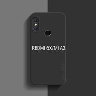Softcase PRO CAMERA Silicone XIAOMI REDMI 6X /MI A2 case full black
