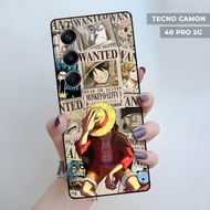 MONTANA CASE SOFTCASE TECNO CAMON 40 PRO 5G MOTIF Wanpiss TECNO CAMON 40 4G UV PRINTING | FULL COVER