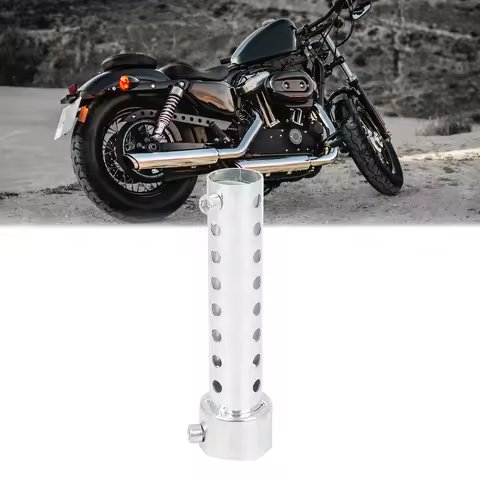 UXCELL Universal Motorcycle Exhaust DB Killer 35mm 42mm 45mm 48mm 60mm OD Muffler Baffle Insert Silv