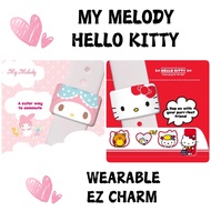 Sanrio My Melody & Hello Kitty Ez Charm Wearable ➰ Ezlink Card
