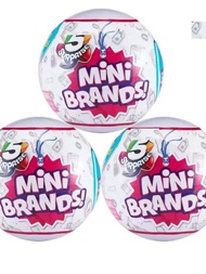 5 Surprise Mini Brands Collector's Brands Collectible Toy Balls Anime Figure Mini Food Box Toy Birth