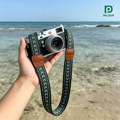 3.8cm Vintage Adjustable Camera Strap for Canon R50 Nikon ZF Sony A7C II A7CR A6700 A6600 Fuji X100V