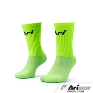 ARI CREW SOCKS - LIGHTGREEN  ถุงเท้า อาริ สั้น สีเขียวอ่อน