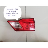 (Used original)Honda city GM6 T9A 2014-2017  tail lamp inner reverse lampu bonnet trunk lid