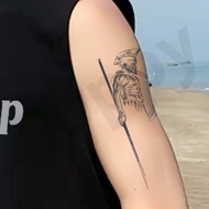 Roman warrior tattoo stickers, 15-day tattoo stickers (Code 86)