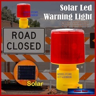 Solar Warning Signal Light Solar Powered Flashing LED Warning Light Car Signal lampu Solar