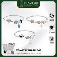 Silver Bracelet Mix Charm Green Sea Turtle Bracelet Hanging Sea Green Turtle Has 3 Different Models 