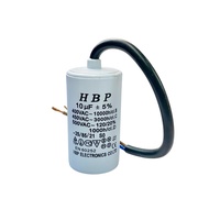 Capa 10 uF/450V.AC Run Capacitor 10 Microfaad 450 Volt AC 30x63mm