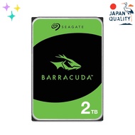 Seagate BarraCuda 3.5-inch Internal HDD — [Capacity] TB — SATA 6Gb/s — 2-Year Warranty — Japan Autho