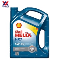 Shell Helix HX7 10W40 / 5W40 / 5W30 Semi Synthetic Engine Oil 4L