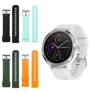 Replacement Wristbands For Garmin Vivoactive 3 / Vivomove HR 20MM Silicone Watch Band Strap For Huam
