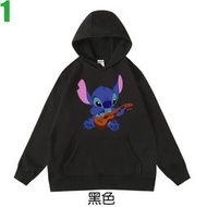 【史迪奇 星際寶貝 Lilo &amp; Stitch】連帽厚絨長袖卡通動畫電影T恤(共2種顏色) 購買多件多優惠!【賣場一】