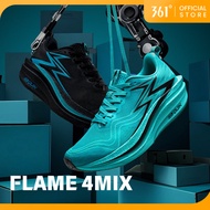 361Degrees Baibingbing Flame 4 Mix Men Professional Carbon PlateRunning Shoes Breathable Heat-dissip