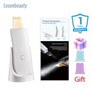 high-quality Lesen Ultrasonic Face Cleaner Skin Scrubber Ultrasound Vibration Lifting Massager Ultra