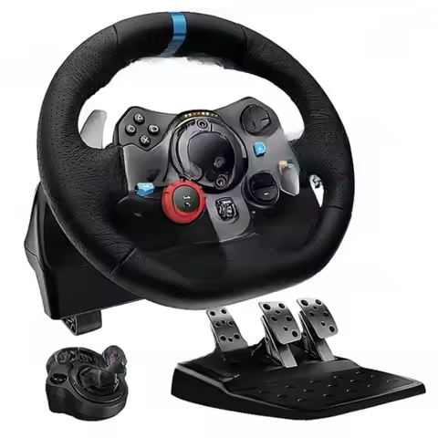 The driving force of the game steering wheel controller G29 is suitable for the Volante of PS5/PS4/P