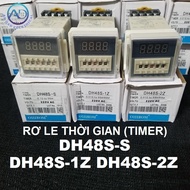 Time Relay, timer Relay, timer Relay DH48S-S DH48S-1Z DH48S-2Z DH48S-2ZH (with base) 220V 24V