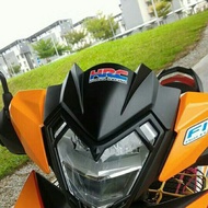 'M_3'_ RS150 HEAD VISOR/WINDSHIELD RS150