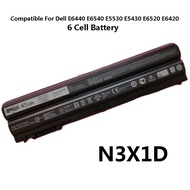 N3X1D Laptop Notebook 65Wh Battery For DeII Latitude E6440 E6540 E5530 E5430 E6520 E6420 M2800 Serie
