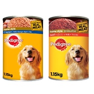 PEDIGREE Dog Food Can - Dog Wet Food 1.15kg. Dog Food for Adult Dogs