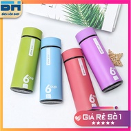 Glass Core Water Bottle, Plastic Shell, Brand 6 Oup Super Durable And Beautiful, 450ml Capacity, Suitable For School, Outings (Multicolor)