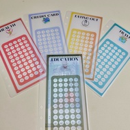 A6 Cash Envelope Savings @ categories